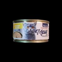 کنسرو گربه طعم مرغ Meus برند 80 گرم
