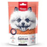 تشویقی سگ مدل ماهی طعم سالمون برند Wanpy ونپی 100 گرمی