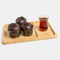 کیک مافین شکلاتی