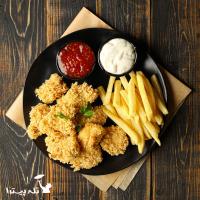 لقمه سوخاری اسپایسی