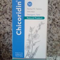 قرص روکش دار شیکوریدین