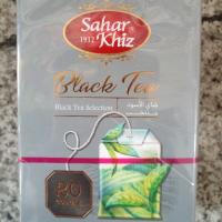 چای سیاه کیسه ای منتخب سحرخیز