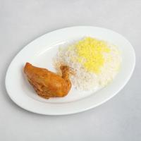 چلو سینه مرغ سس پز