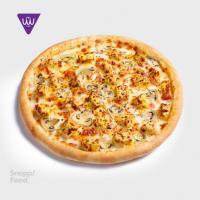 پیتزا چیکن آلفردو ایتالیایی 32 سانتی متری