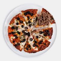 پیتزا گوشت و قارچ آمریکایی