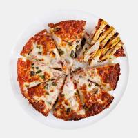 پیتزا مرغ و قارچ