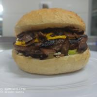 مگا ماشروم برگر