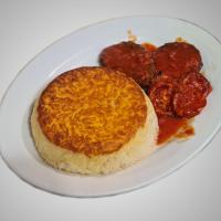 چلو کباب تابه ای