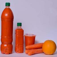 ترکیب آبمیوه هویج و پرتقال