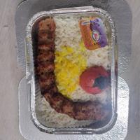 چلو کباب کوبیده معمولی