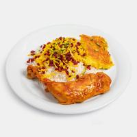 زرشک پلو با مرغ