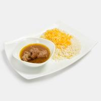 چلو گوشت گوساله