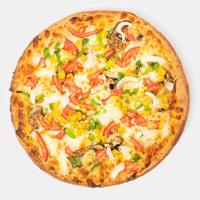 پیتزا سبزیجات و قارچ آمریکایی