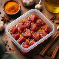 چنجه گوسفندی زعفرانی ۱ کیلوگرم - گوشت و مرغ دشت مغان (سمین مرغ)