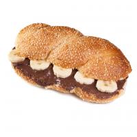 لقمه کاکائو موز ( نان سیمیت )