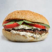 ساندویچ برگر گوشت دوبر سس