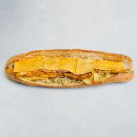 ساندویچ چیز استیک مرغ دوبل تنوری