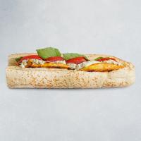 ساندویچ استیک مرغ تک نان بلند