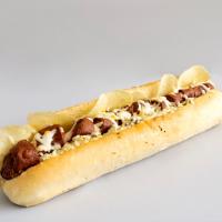 ساندویچ هات داگ با پنیر تنوری