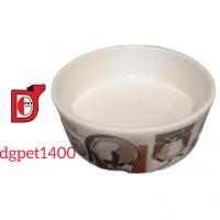 ظرف آب و غذای سرامیکی گربه