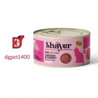 کنسرو گربه شایر طعم مرغ و بوقلمون پته ۲۰۰ گرم
