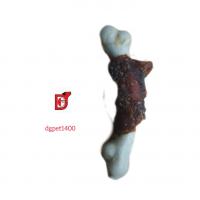 تشویقی سگ فلوراید دورپیچ مرغ طرح استخوان یک عدد