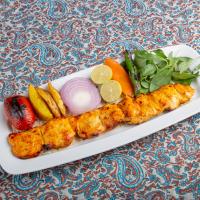 خوراک جوجه کباب زعفرانی