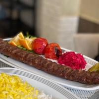 خوراک کباب لقمه زعفرانی مخصوص