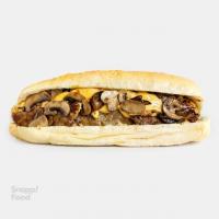 همبرگر با قارچ و پنیر پیتزا