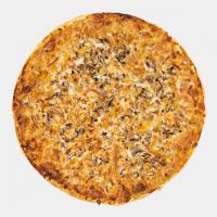 پیتزا گوشت و قارچ آمریکایی