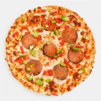 پیتزا ویژه شهر فلافل آمریکایی