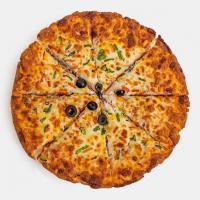 پیتزا مرغ و ژامبون آمریکایی