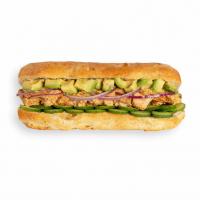 چاپاتا مرغ و آواکادو