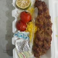 چلو کباب کوبیده معمولی