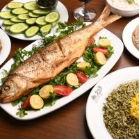 خوراک ماهی قزل آلا سرخ شده