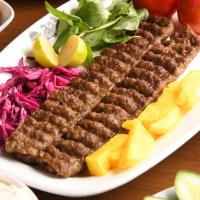 خوراک کباب کوبیده 2 سیخ