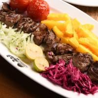 خوراک کباب گوساله محلی