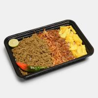 عدس پلو با گوشت