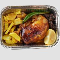 خوراک مرغ سرخ شده