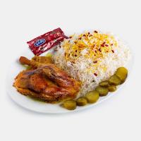 زرشک پلو با مرغ ویژه