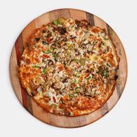 پیتزا دونر گوشت آمریکایی (دو نفره)