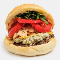 برگر با دونر مرغ