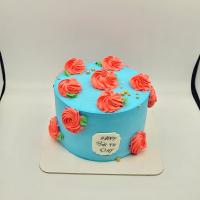 کیک رویای آبی ارتفاع دار