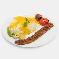 چلوکباب لقمه زعفرانی