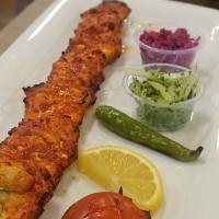 خوراک جوجه کباب سرخ بندری (تند)