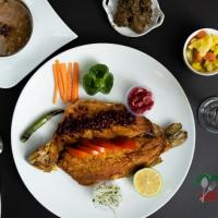 خوراک ماهی قزل الآ سرخ کرده