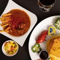 چلوخورشت قیمه سیب زمینی