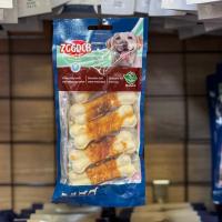 تشویقی سگ ZGGDCB استخوان فلورایدی دورپیچ مرغ