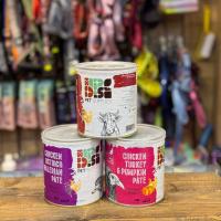 کنسرو سگ بالغ سوپر پرمیوم دی پی اس 800 گرم