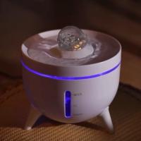 آبخوری اتوماتیک چراغ دار گربه مدل گوی گردان